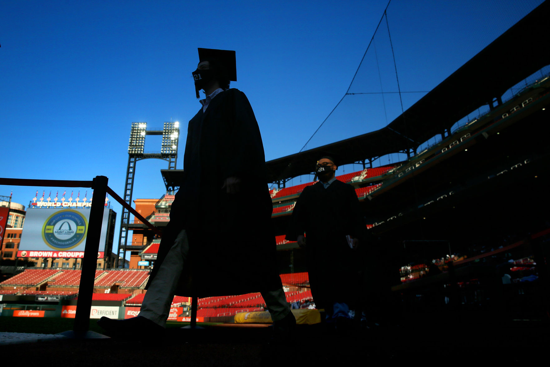 SLPS hold graduation ceremonies at Busch Stadium